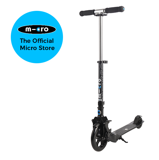 Micro Scooters Eazy Black Compact Automatic Folding