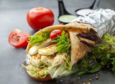 Halloumi Cheese Kebab