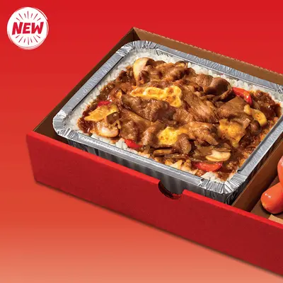 Sukiyaki Cheese Beef Rice