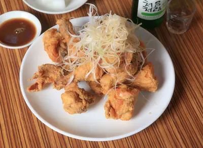 Spring Onion Fried Chicken